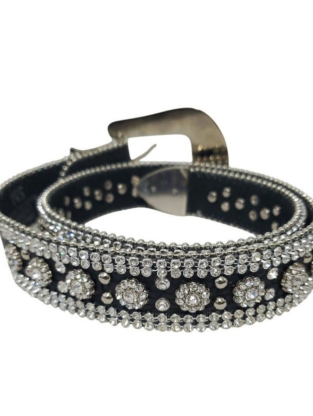 Angel Ranch Leather Rhinestone Belt - SM - Picture 4 of 16